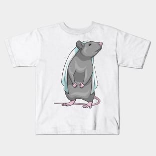 Rat Bride Wedding Kids T-Shirt